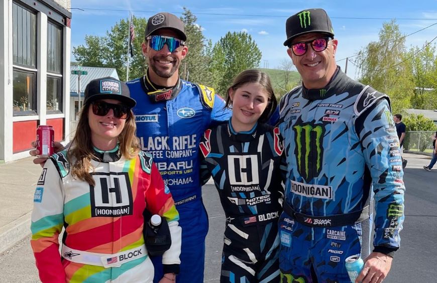 Photo of Block Family with Travis Pastrana