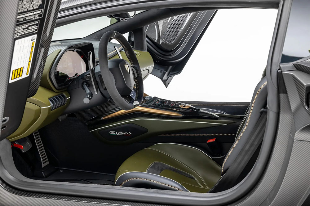 2021 Lamborghini Sian Interior