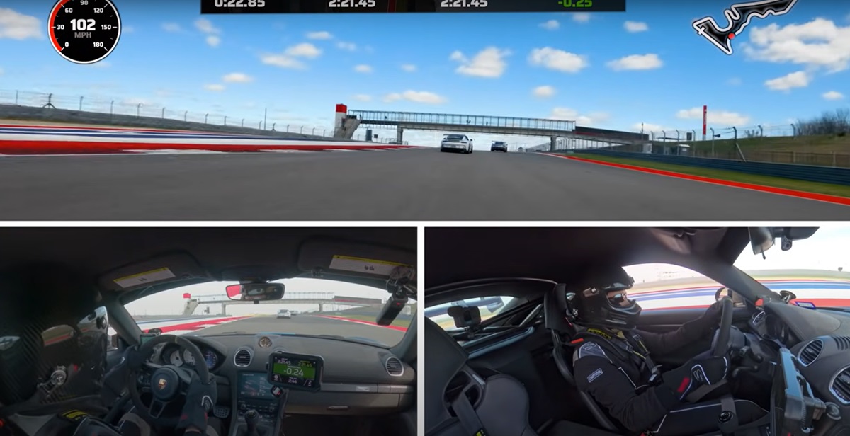 Porsche 911 GT3 RS Defends Its Bragging Rights Against the Cayman GT4 RS at COTA