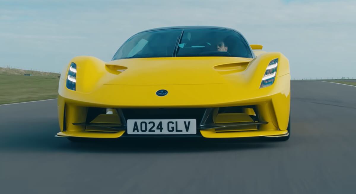 Lotus Evija Takes Its 2,011 HP for a Gallop on the Road and Track