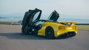 Lotus Evija Takes Its 2,011 HP for a Gallop on the Road and Track