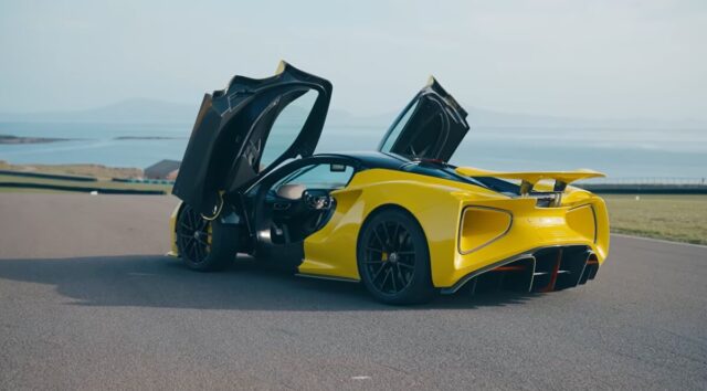 Lotus Evija Takes Its 2,011 HP for a Gallop on the Road and Track