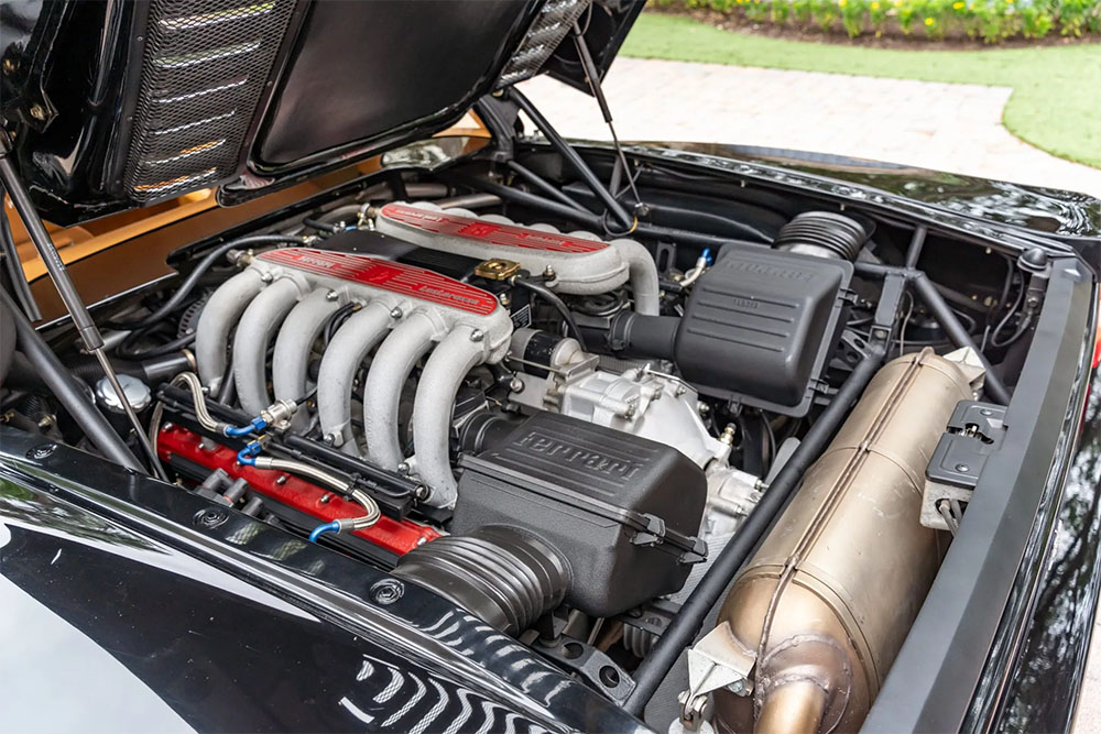 Ferrari F152 M Rare For Sale Bring A Trailer Flat 12 Engine Bay