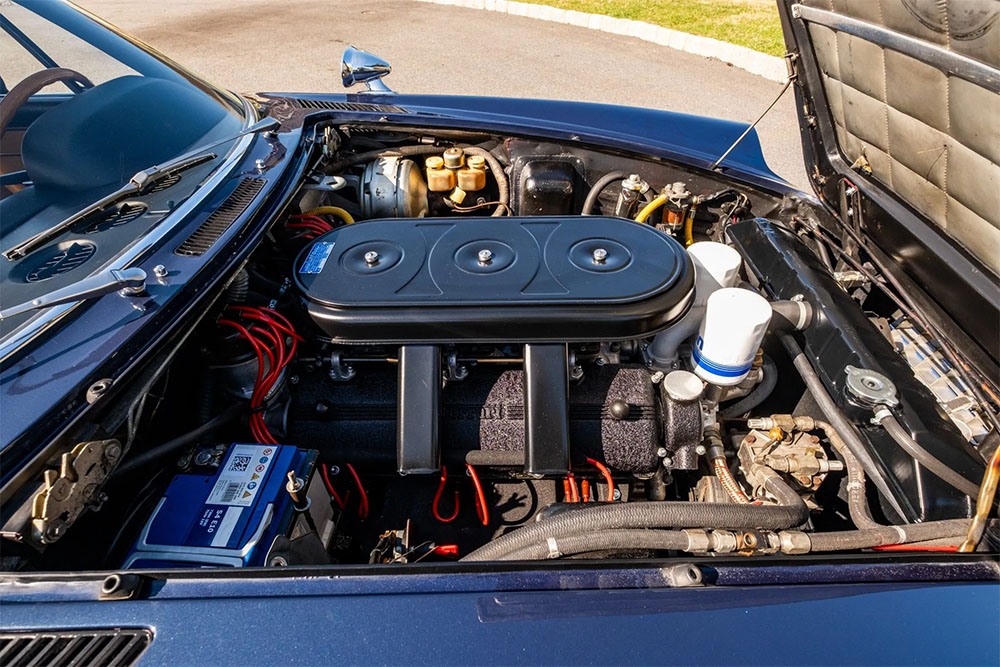 Ferrari 365 GT 2+2 Manual V12 Engine Under Hood