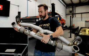 DeLorean With Ferrari F430 Engine Is Our Kind Of Madness
