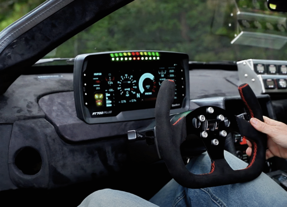 DeLorean With Ferrari F430 Engine Is Our Kind Of Madness