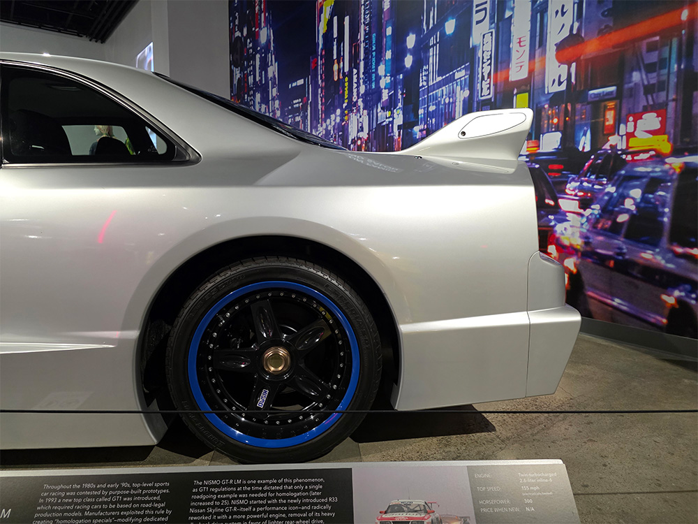 R33 Nissan Skyline GT-R LM Rear Quarter Panels Widebody Close Up