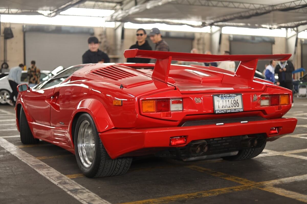 A Lamborghini Countach at RADwood 2025.