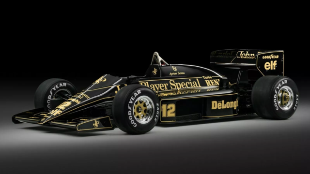 Ayrton Senna’s 1986 Lotus F1 Car is Looking For a New Home