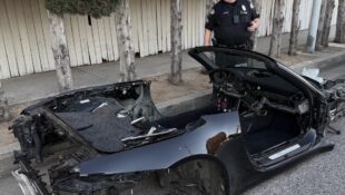Porsche 911 Stripped By Thieves