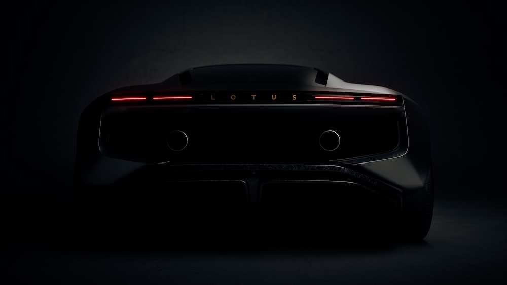 photo of Lotus Type 135 Teased As 1,000 HP Hybrid V8 Supercar image